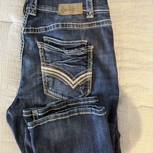 Buckle Men's Straight Jeans - Indigo